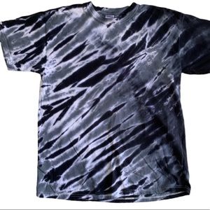 Men's large tie-dye T-shirt